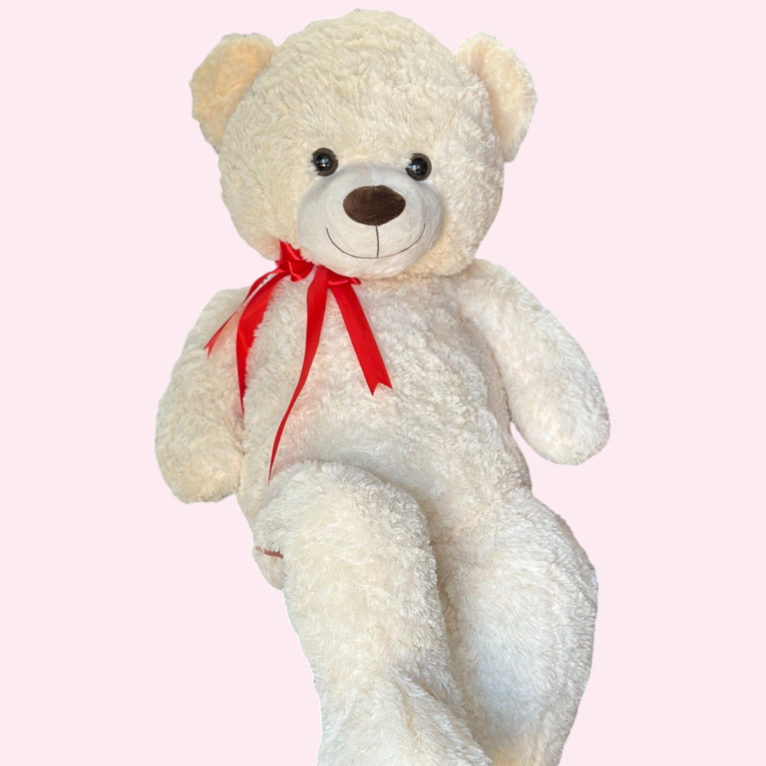 Cream Teddy Bear - Large